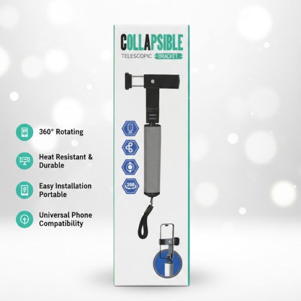 ستاند collapsible الذكي — صورتك ديما واجدة فين ما كنتي! 🎬📸
